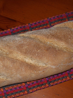 Una foto de Barra de pan con hierbas provenzales y tomillo