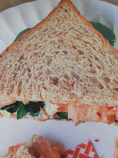 Una foto de Sándwich de gambas