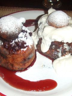 Una foto de Pastelitos rumanos (Papanasi)