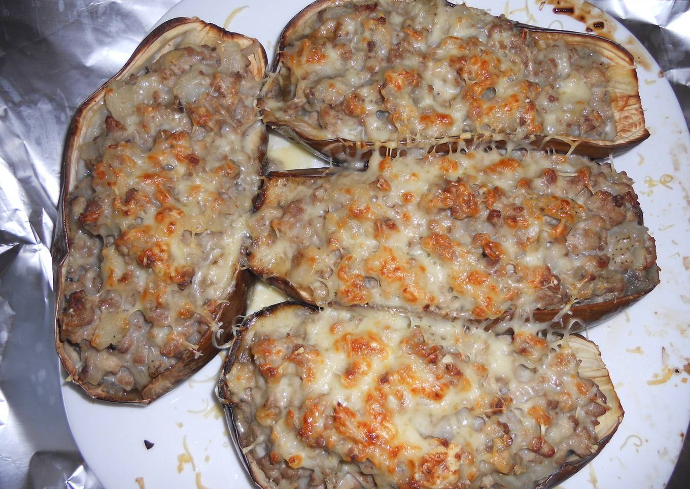 Berenjenas rellenas fácil<br />