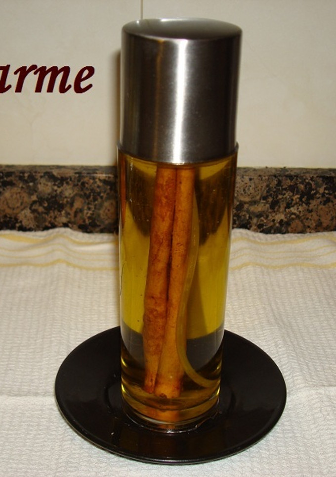 Una foto de Aceite de oliva a la canela
