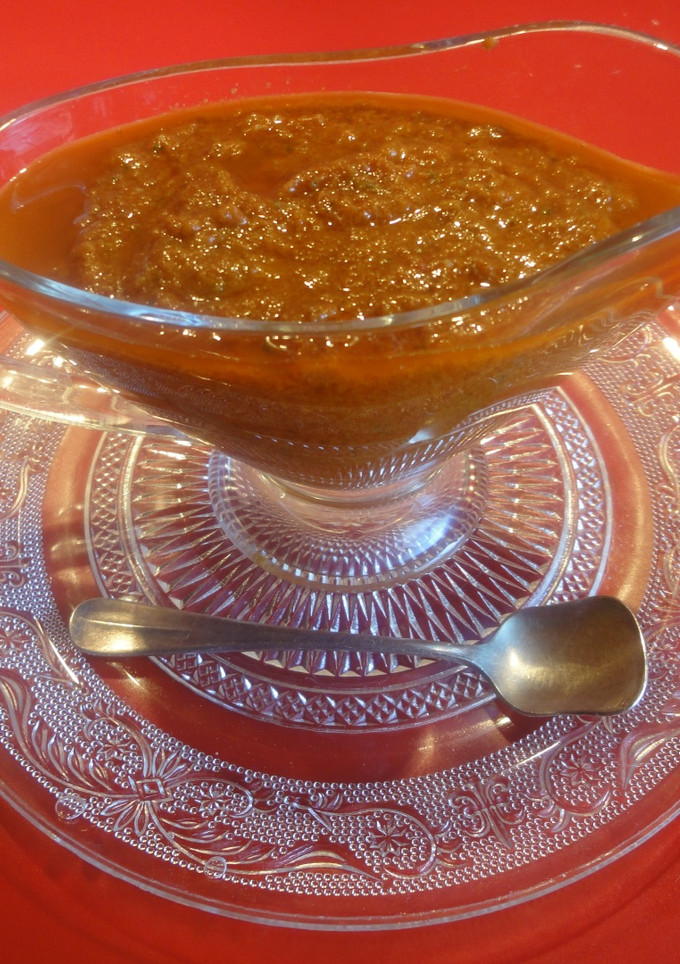 Una foto de Pesto rojo siciliano