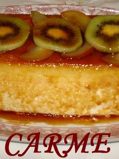 Una foto de Pastel fresco de mango