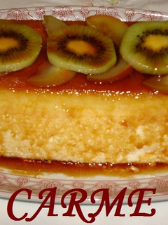 Una foto de Pastel fresco de mango