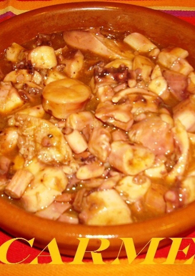 Una foto de Potón en salsa
