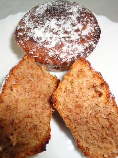 Una foto de Magdalenas de chocolate y limón