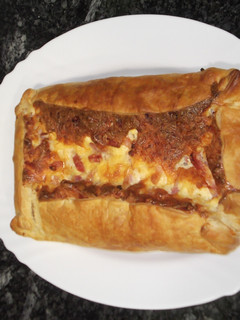 Una foto de Quiche carbonara