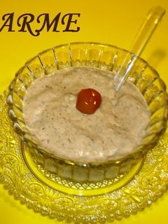 Una foto de Salsa de setas al queso