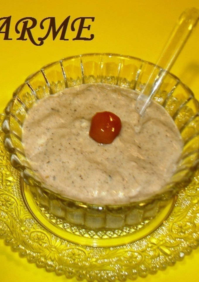 Una foto de Salsa de setas al queso