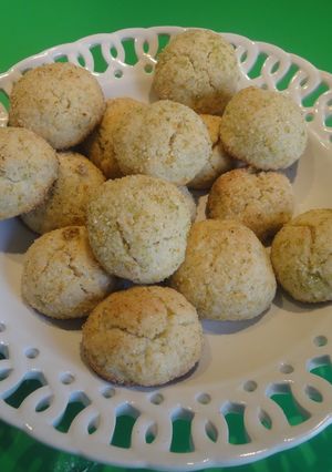 Una foto de Galletas de lima-limón