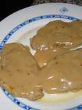 Lomo de cerdo con crema de limoncelo