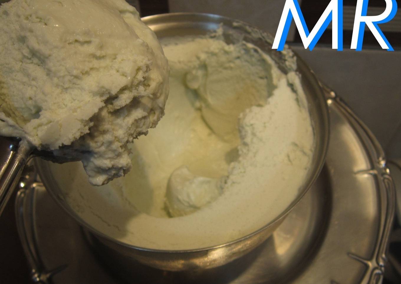 Helado de roquefort