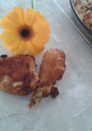 Una foto de Pollo a la mostaza horneado