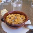 Fideos gruesos a la cazuela