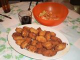 Croquetas rellenas de queso