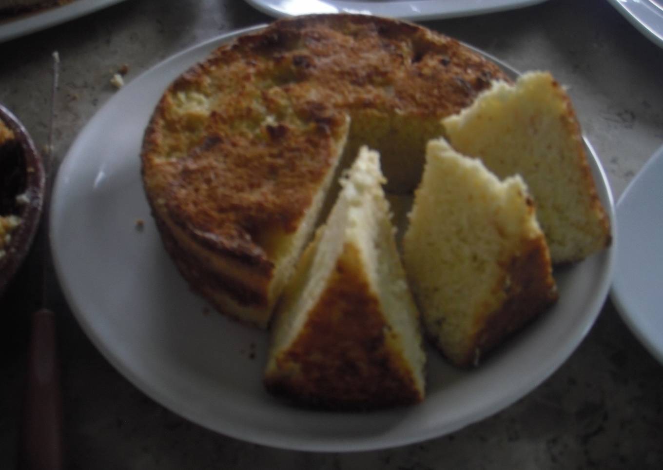 Pan de elote mexicano