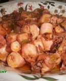 Pulpo a la mediterránea