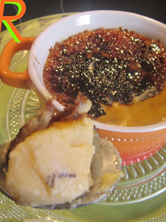 Una foto de Crème brûlée o crema quemada