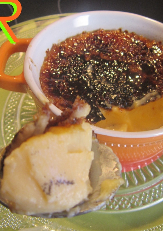 Una foto de Crème brûlée o crema quemada