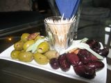 Plato de aceitunas