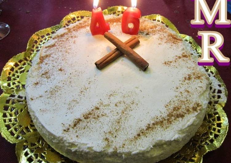 Tarta mouse de leche merengada