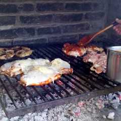 Una foto de Pollo a la pizza