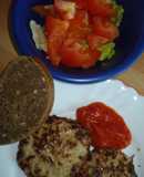 Hamburguesas caseras con carne picada