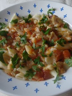 Una foto de Macarrones con sepia