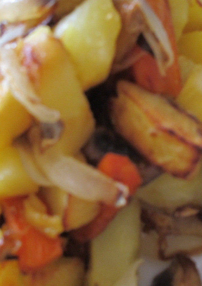 Una foto de Verduras al horno fácil