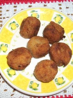 Una foto de Croquetas dulces de castaña