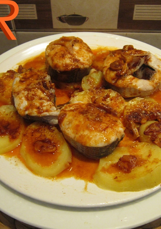 Una foto de Merluza a la gallega en 10 minutos