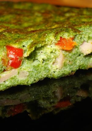 Foto principal de Tortilla de espinacas con queso