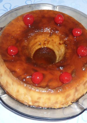 Una foto de Flan de calabaza fácil