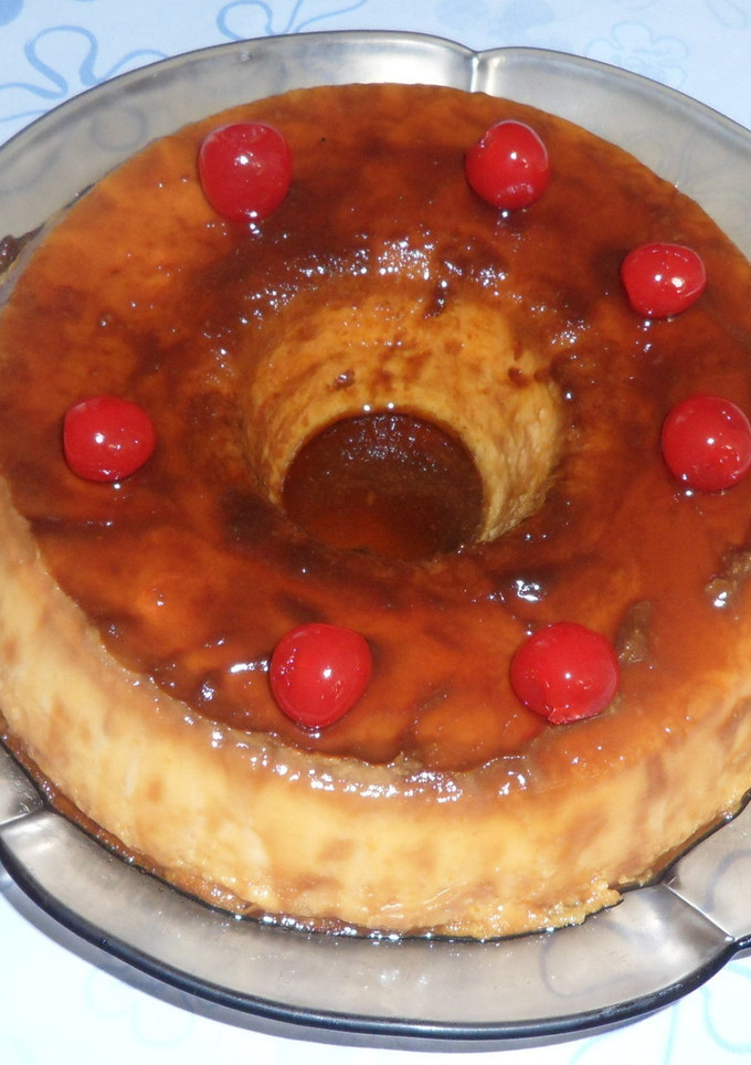 Una foto de Flan de calabaza fácil