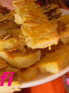 Una foto de Pan de molde almendrado