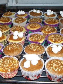 Una foto de Muffins de vainilla y dulce de leche