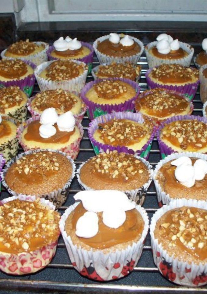 Una foto de Muffins de vainilla y dulce de leche