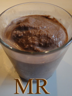 Una foto de Sorbete cremoso de chocolate