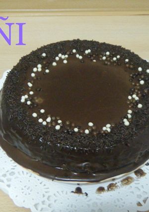Una foto de Tarta sacher a mi manera