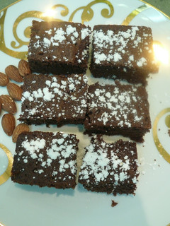 Una foto de Pastelitos de chocolate con nueces
