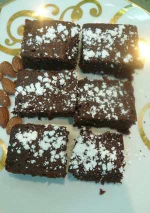 Una foto de Pastelitos de chocolate con nueces