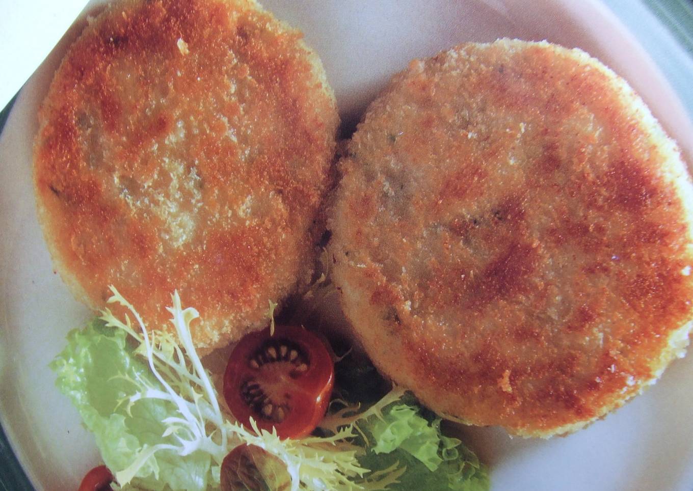 Tortitas de salmón y patata