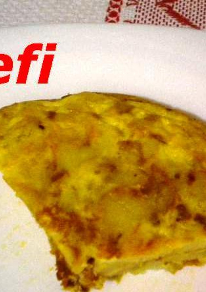 Una foto de Tortilla de patatas Rafael