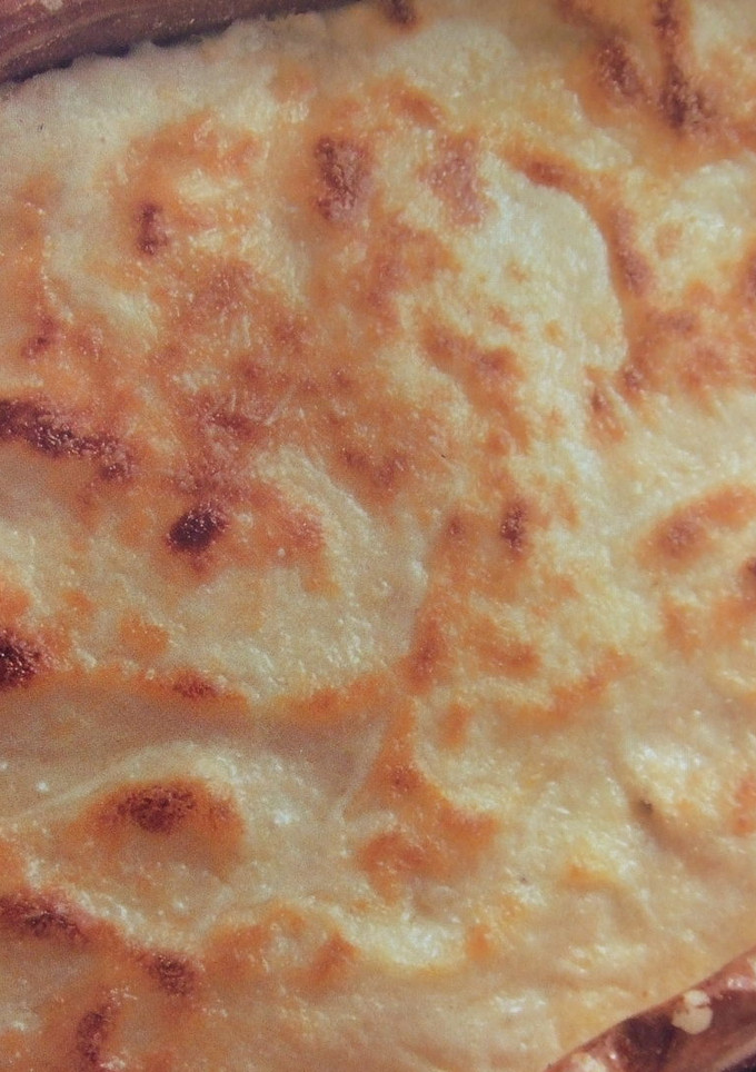 Una foto de Gratinado de patatas a la crema con anchoas