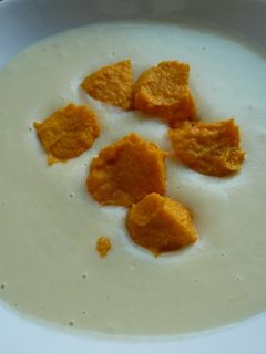 Una foto de Crema a dos colores