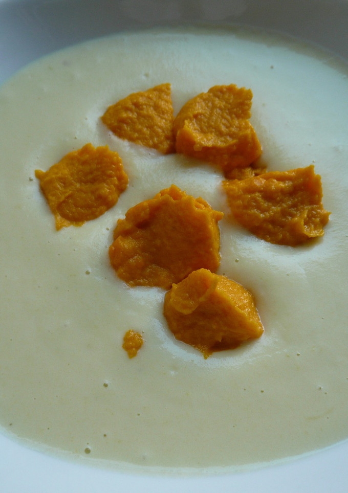 Una foto de Crema a dos colores