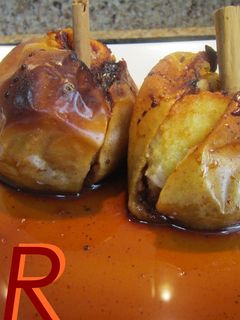 Una foto de Manzana reineta asada