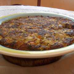 A picture of Tortilla de coliflor receta fácil.