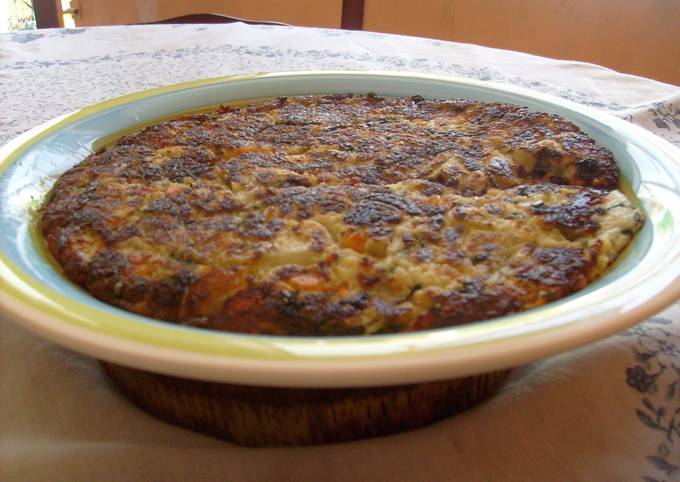 Foto principal de Tortilla de coliflor receta fácil