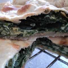 A picture of La torta verde de Marianela.